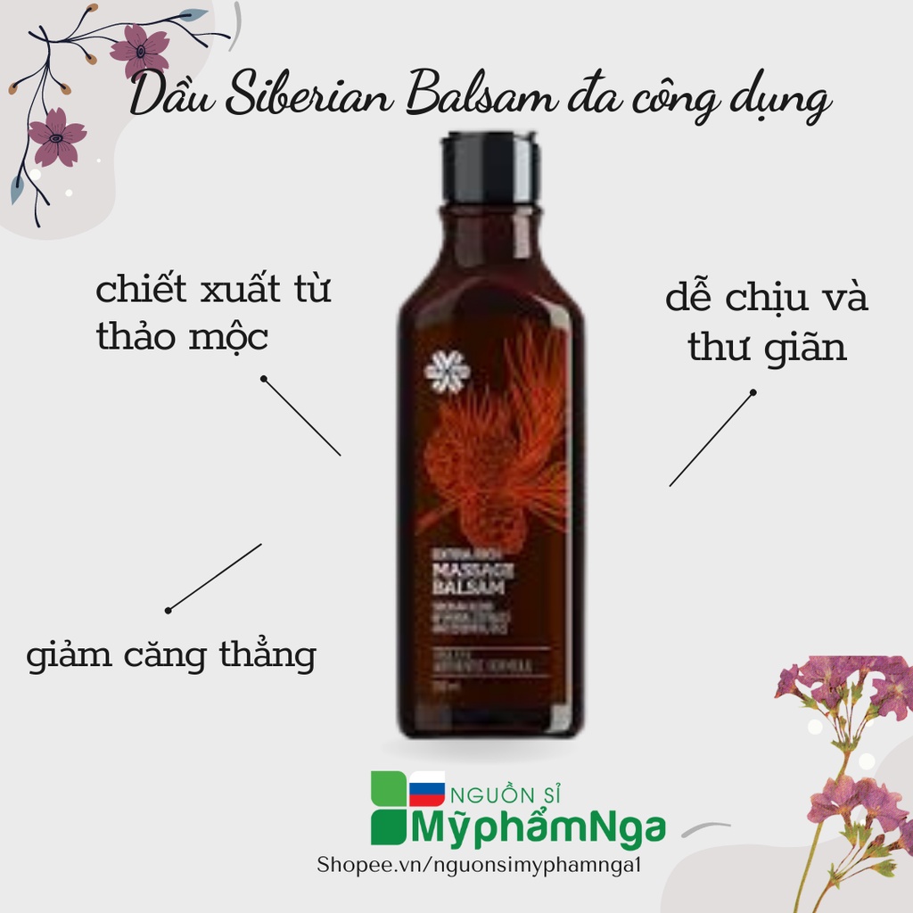 Dầu Siberian Balsam đa công dụng