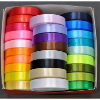 5M Ruy băng lụa 2cm đủ màu