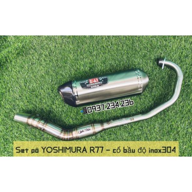 Cổ pô độ CBR150 thailand - lon pô độ Yoshimura