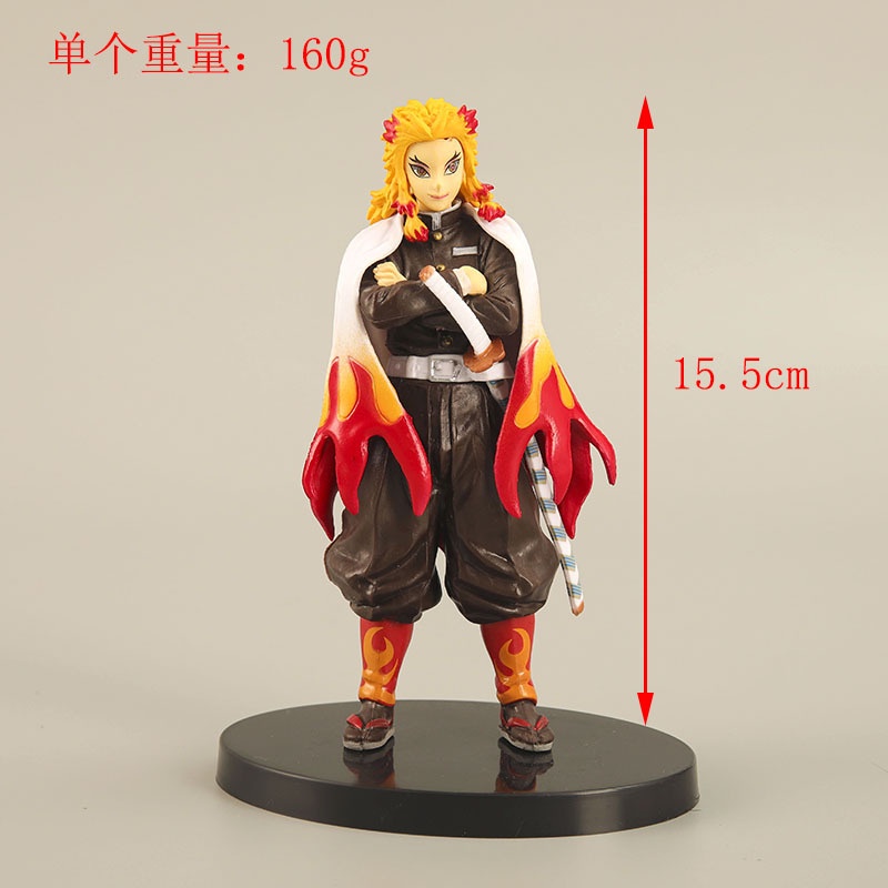 Mô Hình Nhân Vật Kimetsu No Yaiba 4 Kiểu Nhật Bản Bằng PVC