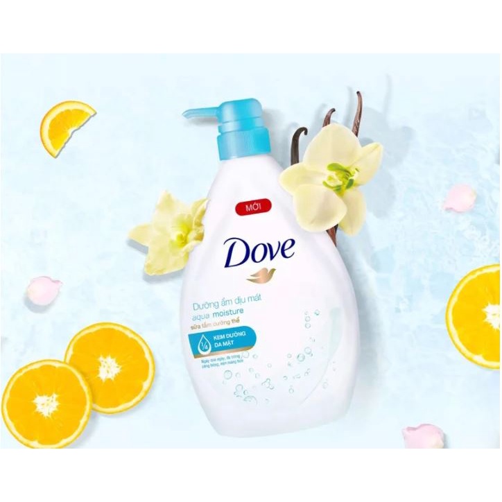 [900g] Sữa Tắm Dưỡng Thể Cấp Ẩm Cho Da Dove