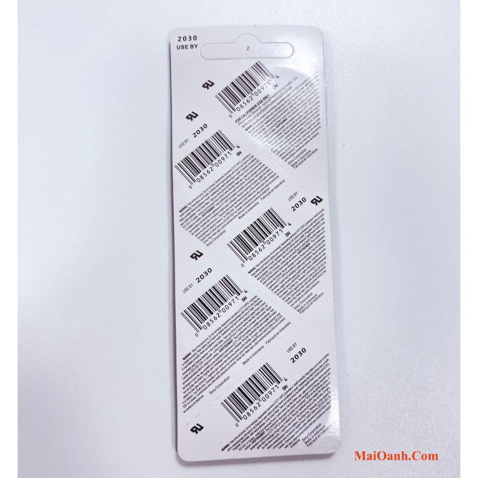 Pin CR2450 B Sony 3V Lithium Chính Hãng - Made In Indonesia