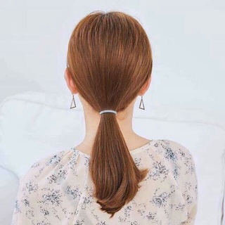 Sét 100 Chun Buộc Tóc Túi Zip.