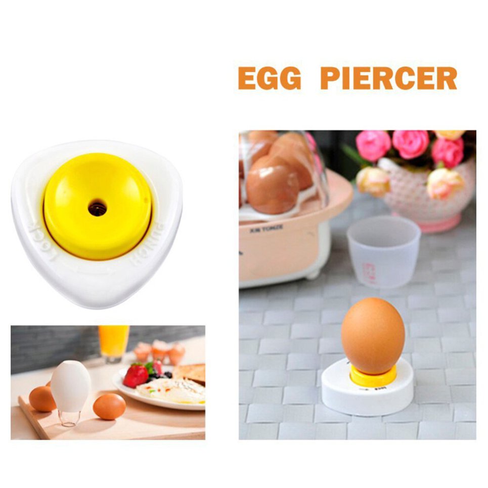 Creative Egg Piercer Pricker Divider Beater With Lock Kitchen Semi-automatic