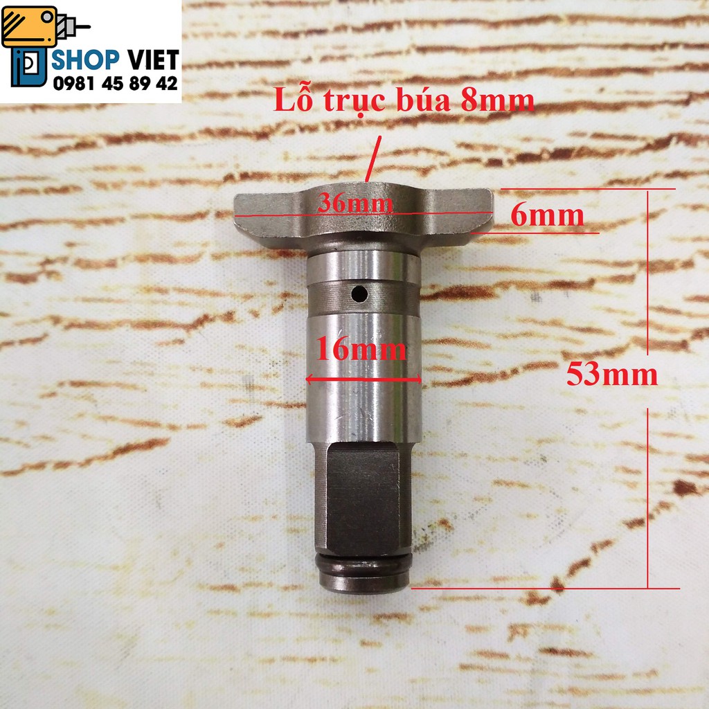 SV Đầu chữ T bulong 1/2 trục 16mm, 18mm