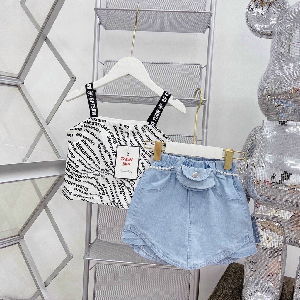 Set bộ áo nữ bé gái xinh xắn