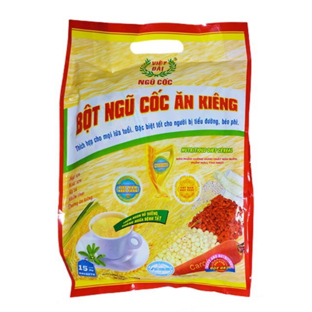 BỘT NGŨ CỐC ĂN KIÊNG VIỆT ĐÀI 600G