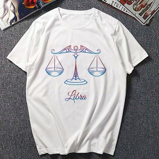 Áo Thun Cung Hoàng Đạo - Cung Thiên Bình -Vải Dày Đẹp Size từ 9kg đến hơn 100kg - Ảnh Thật - May Dây Cổ Hàng Xuất Khẩu