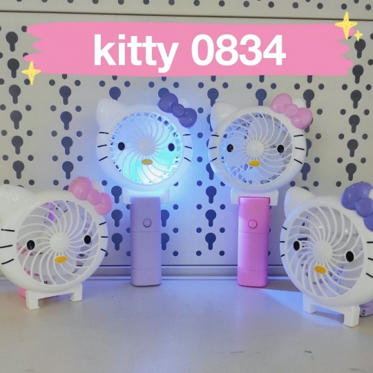 [FREESHIP] QUẠT CẦM TAY HÌNH THÚ 3IN1, DORAEMON 1128, MICKEY, N9, GUTEK X8, 138-81, KITTY, CÀ RỐT