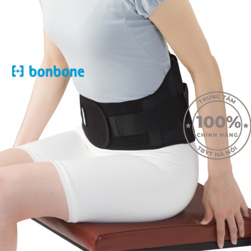 ĐAI CỐ ĐỊNH LƯNG Bonbone Pro Hard Slim CAO CẤP - Đai cột sống hỗ trợ giảm đau lưng- chính hãng NHẬT BẢN