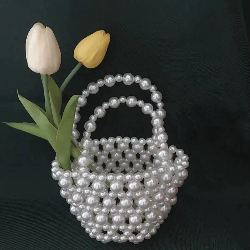 Túi xách nữ đính ngọc trai thời trang