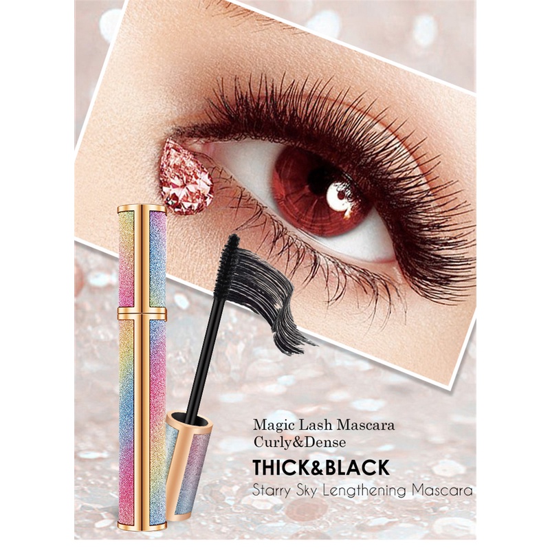 Mascara 3D Chống Nước Nhanh Khô Bền Màu Dài Lâu