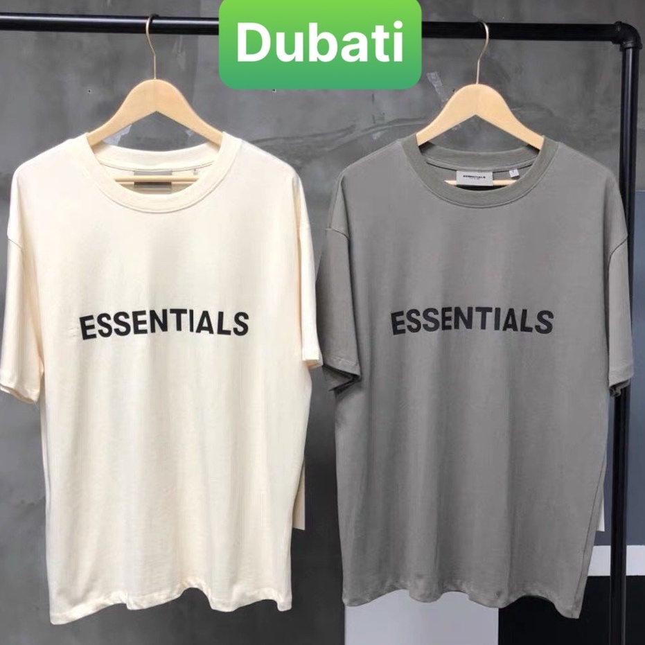 ÁO THUN PHONG CÁCH HÀN QUỐC ÁO NAM NỮ ESSENTIALS SIÊU HOT HÈ KIỂU MỚI 2022 - DUBATI FASHION