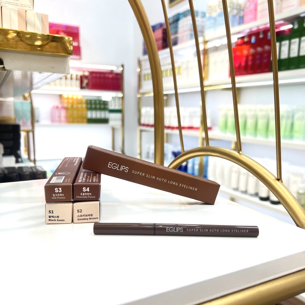Kẻ Mắt EGLIPS Super Slim Auto Long Eyeliner 0.12g