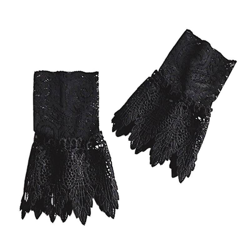 Vòng Đeo Tay Giả Ren Phong Cách Cổ Điển Thanh Lịch Dành Cho Nữ