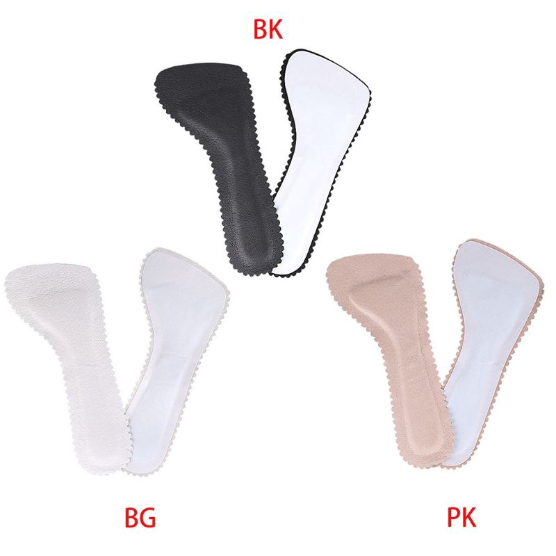 Cặp Lót Giày Chất Liệu Da Giả Và Silicon Mềm Mại Giúp Mát Xa Bàn Chân Thoải Mái Chống Trượt Tiện Dụng