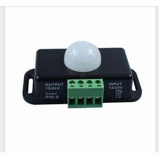 CÔNG TẮC CẢM BIẾN CHUYỂN ĐỘNG HỒNG NGOẠI 12-24V PIR 6A