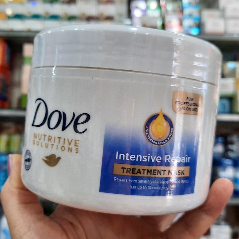 Kem Ủ Dove Phục Hồi Hư Tổn Chuyên Dụng Cho Salon Hũ 500g