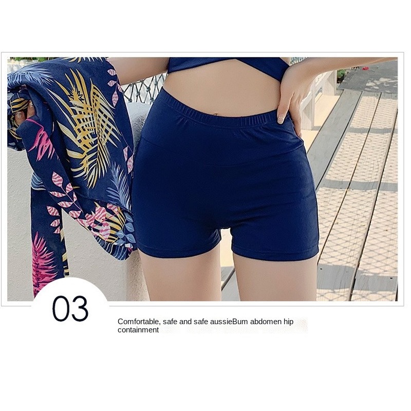 Bikini đồ Bơi Nữ Plus Size Phong Cách Hàn Quốc Thời Trang Sexy áo Tắm Bộ Ba Mảnh Bikini Bãi Biển