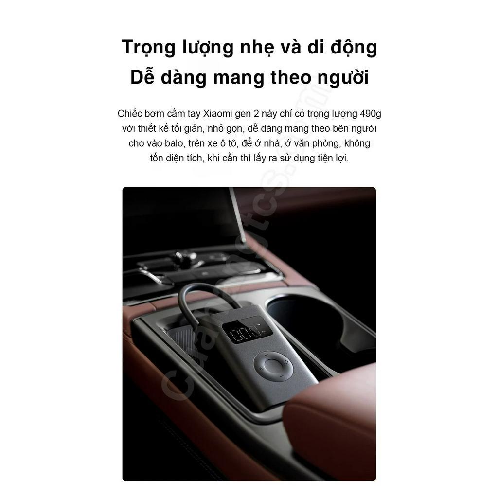 Bơm cầm tay đa năng 2 Xiaomi Mijia Bicycle Pump 2 MJCQB06QW