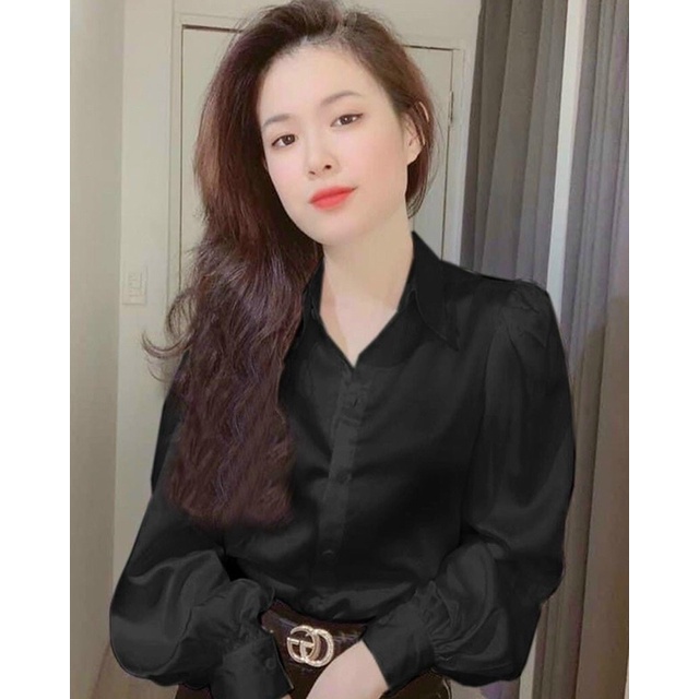 [ BIGSIZE ] Sơ Mi Tay phồng bigsize