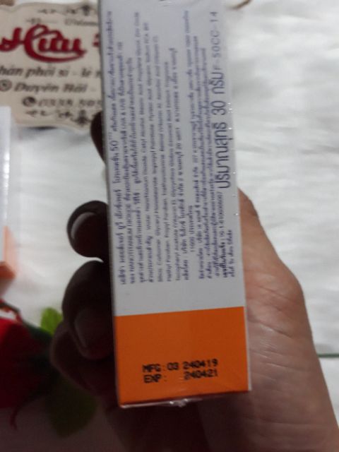 Kem Chống nắng Thái UV 50++ Cho Face và Body, Chính Hãng loại 1 | BigBuy360 - bigbuy360.vn
