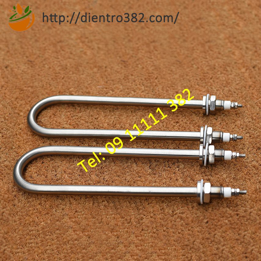 Điện trở chữ U công suất 3kw dài 25cm