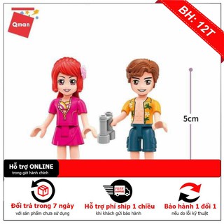 Bộ Đồ Chơi Mô Hình Lego lắp ráp,lắp ghép,xây nhà trên bờ biển cho các bé chủ đề VATALITY BEACH