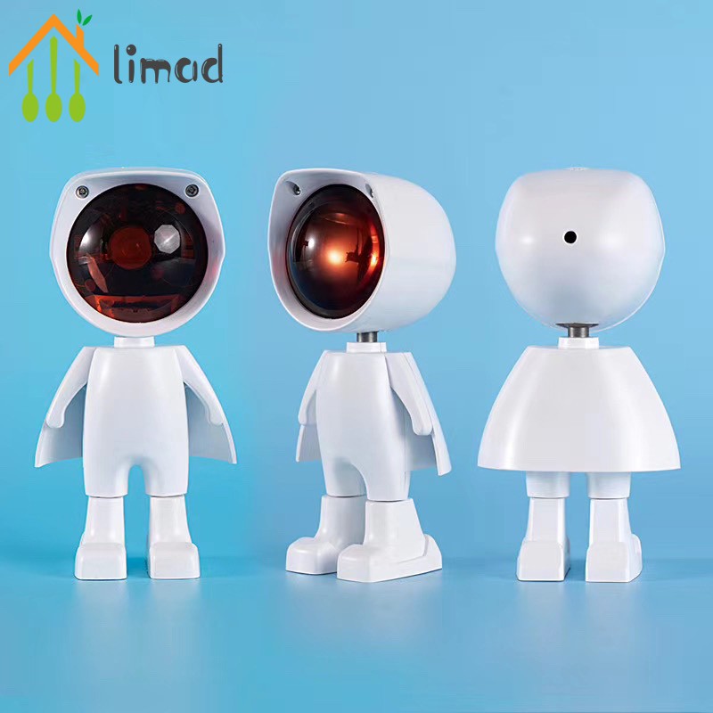 Đèn Led Chiếu Ánh Hoàng Hôn/Cầu Vồng/Mặt Trời Hình Dạng Robot