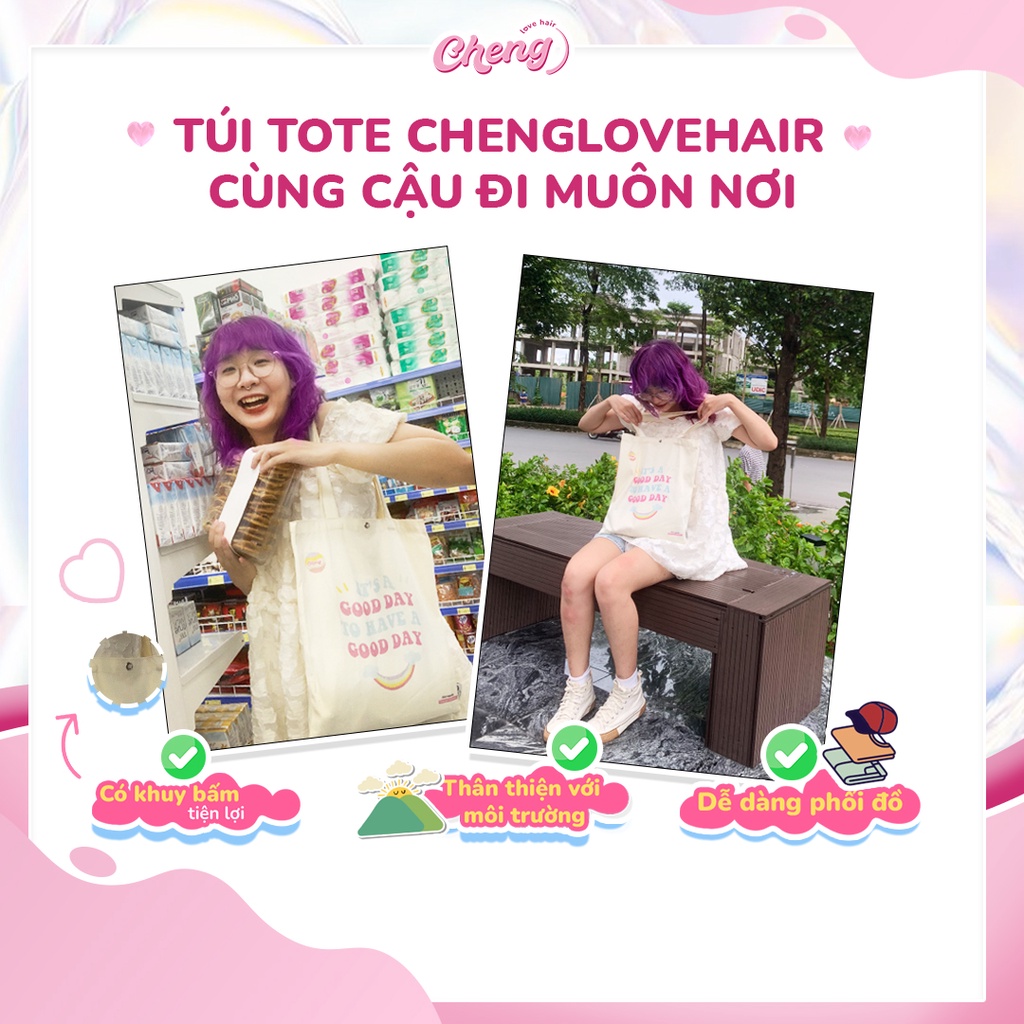 Túi Tote Túi Vải Canvas, Vải Bố | Chenglovehair, Chenglovehairs | BigBuy360 - bigbuy360.vn