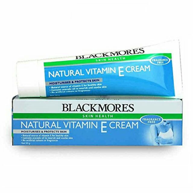 Natural vitamin E cream
