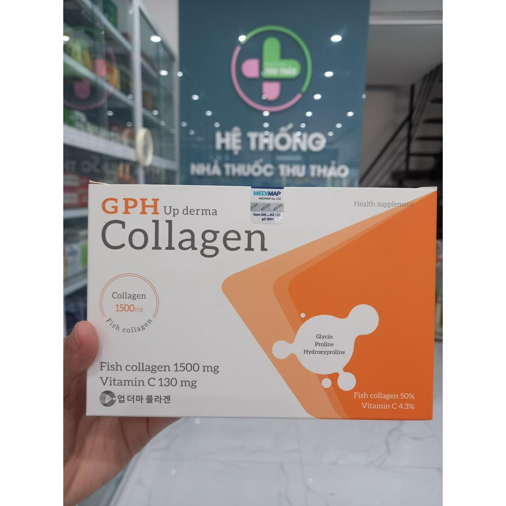 GPH Up Derma COLLAGEN - Collagen thủy phân - Hết khô hạn - Da căng bóng đàn hồi - Tóc chắc mượt - Xương chắc khỏe