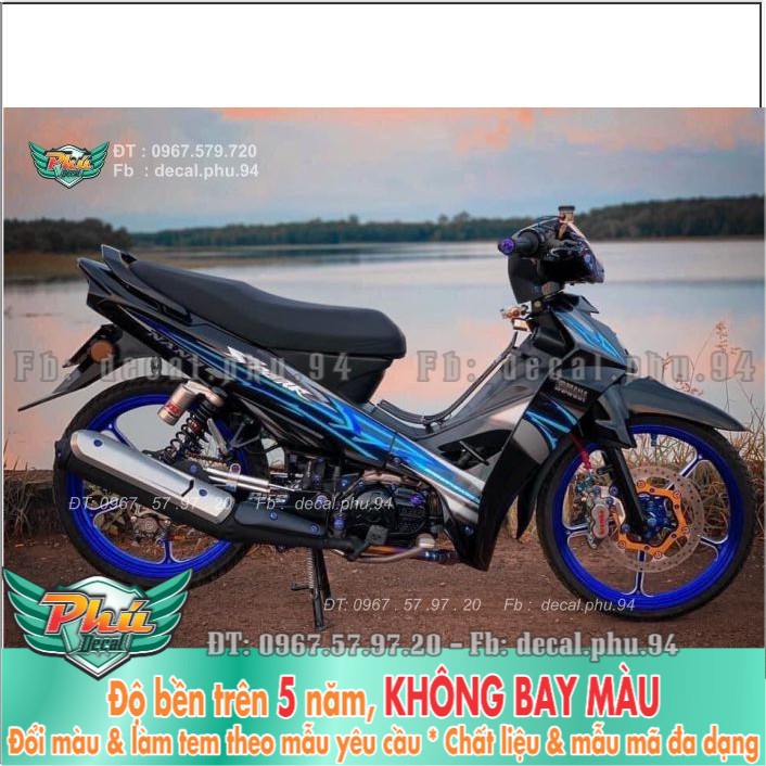 Tem rời Sirius Đen Chỉ Xanh (X) -1