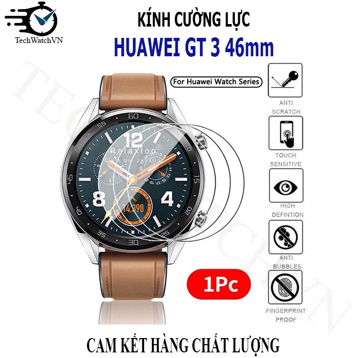 Kính cường lực cho đồng  hồ Huawei GT 3 46mm