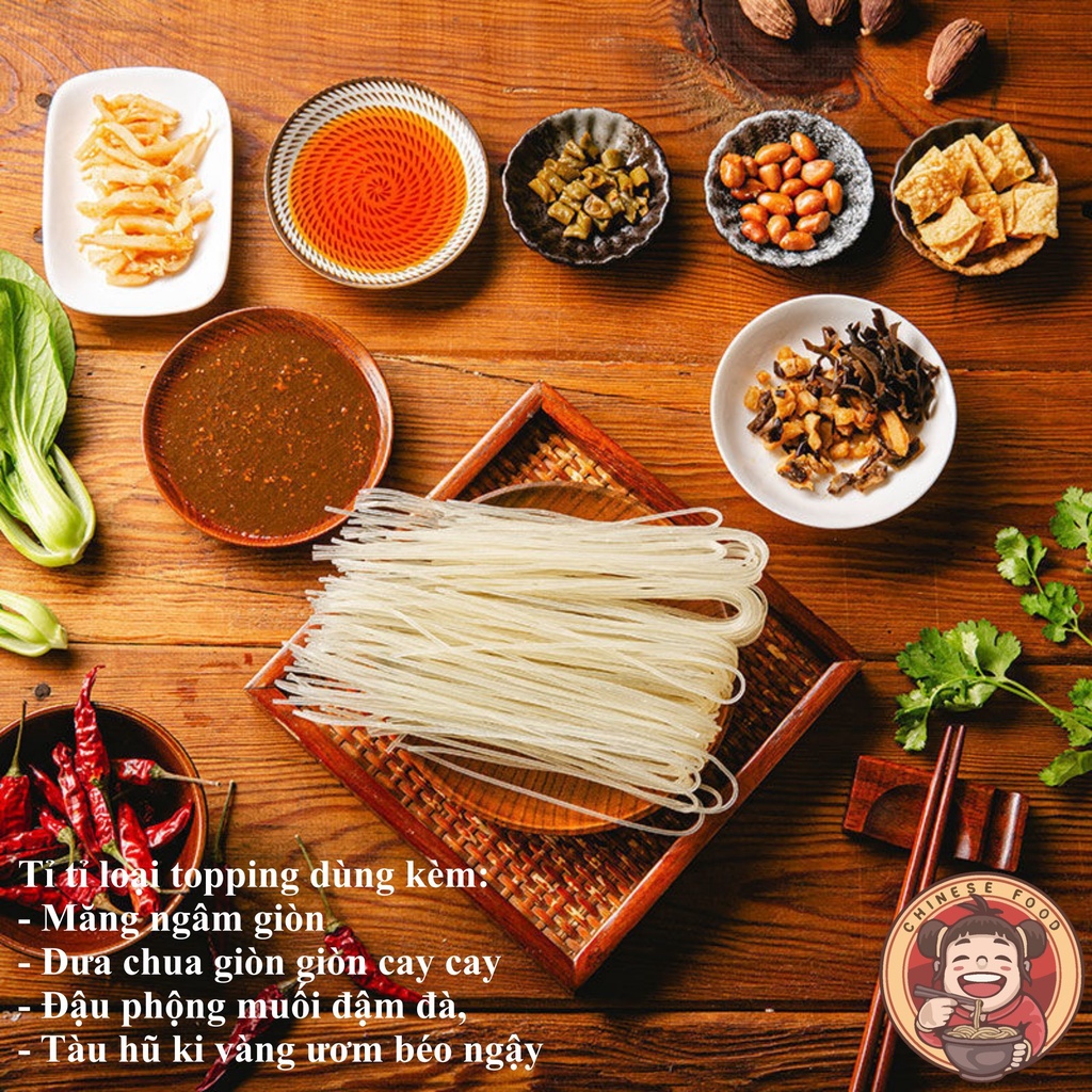 BÚN ỐC LIỄU CHÂU gói to 305g đủ cho 2 người ăn