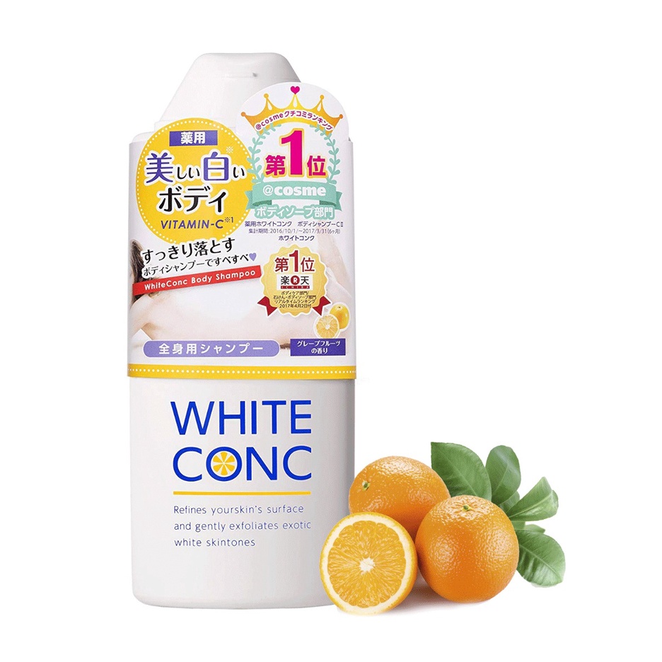 Sữa Tắm Sáng Da WHITE CONC Body Shampoo 360ml