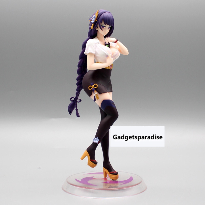 Mô Hình Nhân Vật Raiden Shogun 22cm Bằng PVC