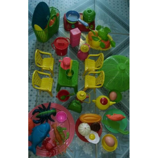 1kg đồ chơi cân loại đẹp, đủ bộ