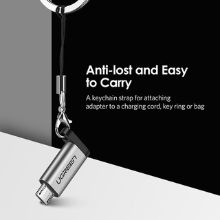 Đầu chuyển đổi Micro USB sang USB Type C Ugreen 50590