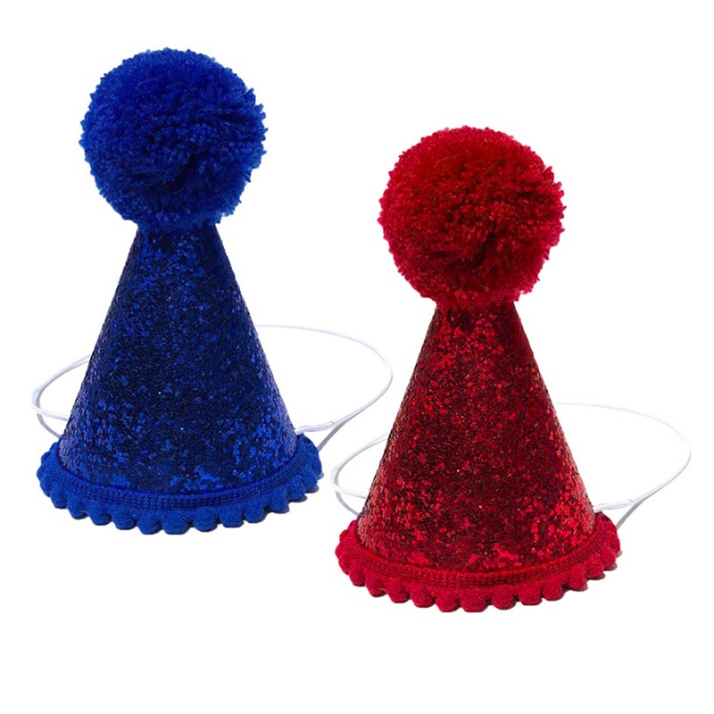 Bộ nón đội đầu và khăn quàng cổ bằng cotton hình tam giác họa tiết đa dạng chủ đề sinh nhật dành cho thú cưng mèo /chó