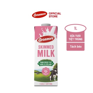 Sữa Tươi Tiệt Trùng Avonmore tách béo 1l - 1 hộp