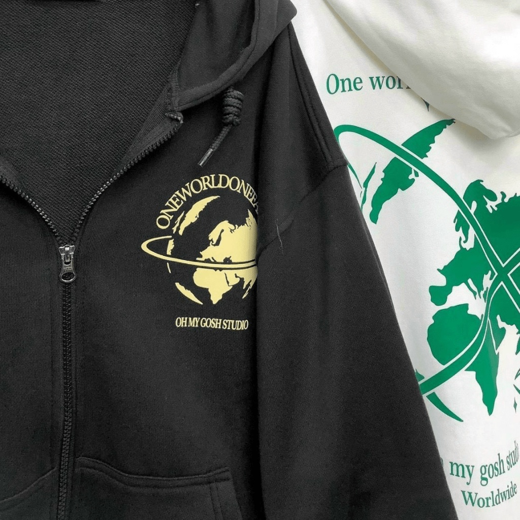 ÁO khoác nỉ hoddies form rộng hàn quốc siêu đẹp - thời trang genz cho các bạn trẻ KOKO MI FASHION