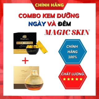 COMBO KEM DƯỠNG NGÀY VÀ ĐÊM Trắng Da Mờ Nám Magic Skin