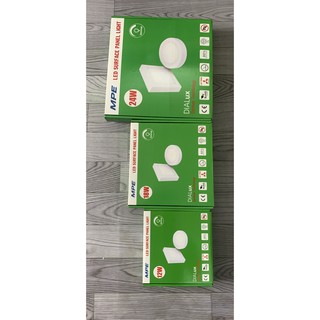 Đèn led panel ốp trần nổi vuông 24w mpe