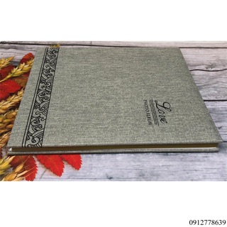 Album ảnh dán Fabric (40 ảnh cỡ 31,5x32,5cm)