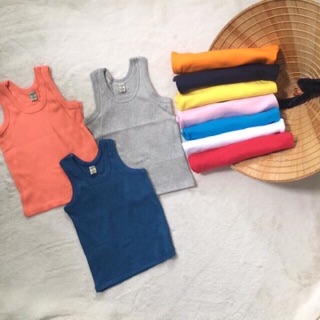 Combo Áo ba lỗ cho bé trai và gái