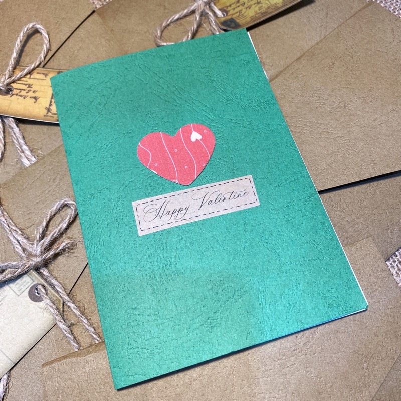Thiệp Chúc Mừng Valentine Độc Lạ, Thiệp 8/3, Sinh Nhật, Thiệp Chúc Mừng Phong Cách Vintage Giấy Mỹ Thuật Nhập Khẩu