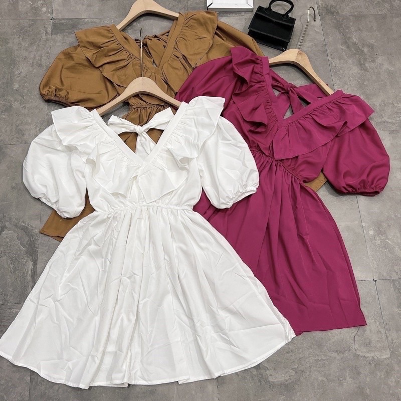 BIGSIZE Đầm babydoll tiểu thư