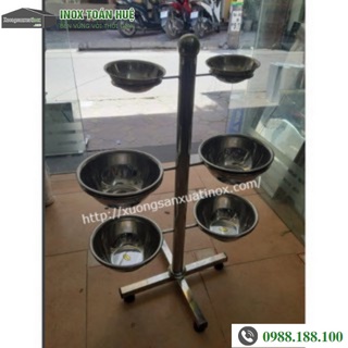 Giá đựng nước inox spa