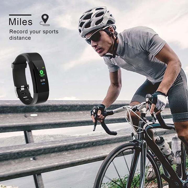 SMART BAND VÒNG ĐEO TAY THÔNG MINH ĐỒNG HỒ THÔNG MINH ID115PLUS